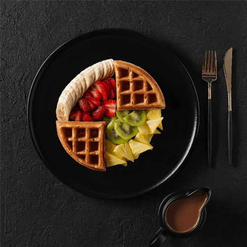 Gaufre aux Fruits
